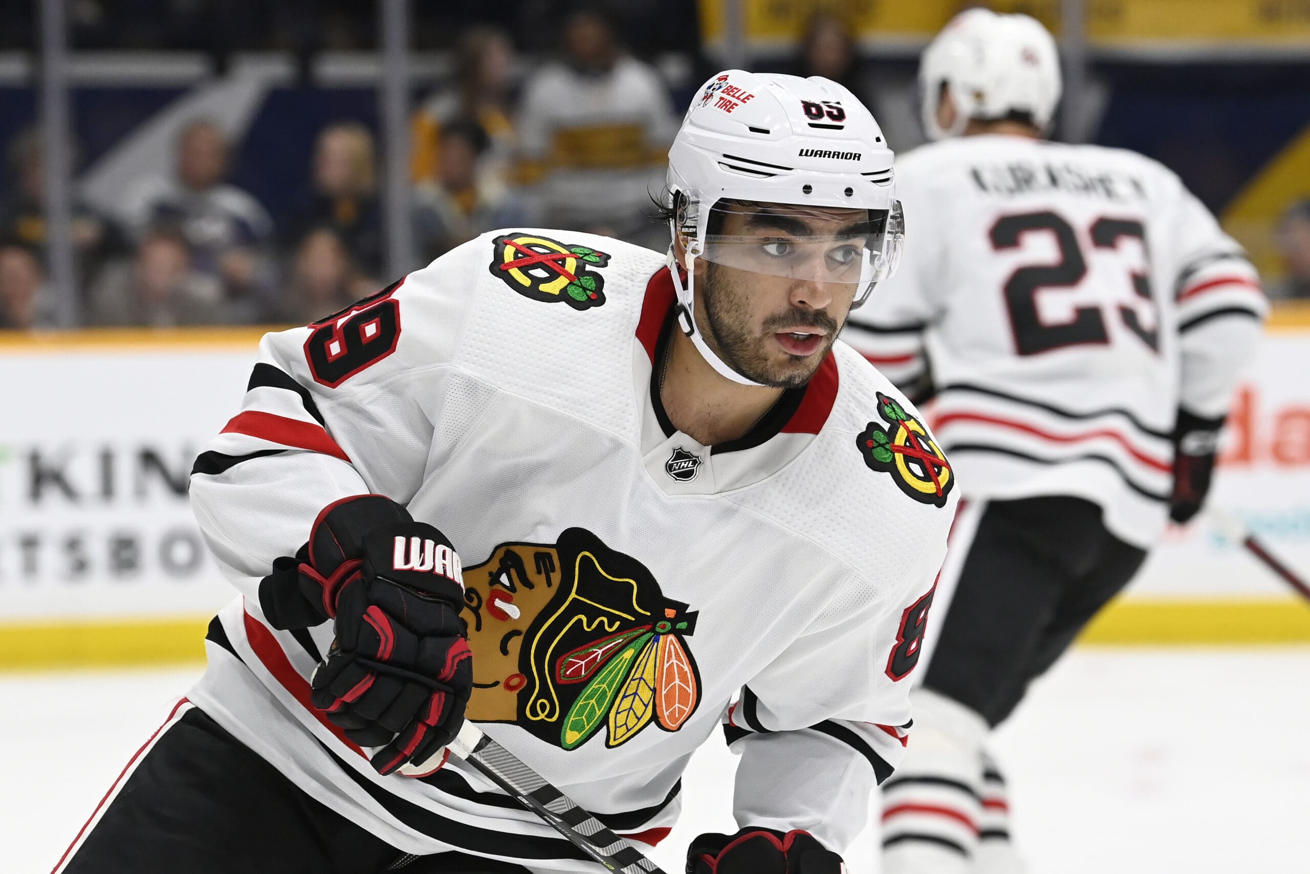 Blackhawks re-sign Andreas Athanasiou to two-year, $4.25M deal