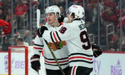 Connor Bedard, Lukas Reichel, Chicago Blackhawks